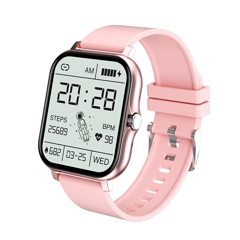 Reloj inteligente deportivo para hombre y mujer.
Bluetooth: BLE 5,0
Versión del sistema: Android superior a 5,0 o IOS superior a 9,0